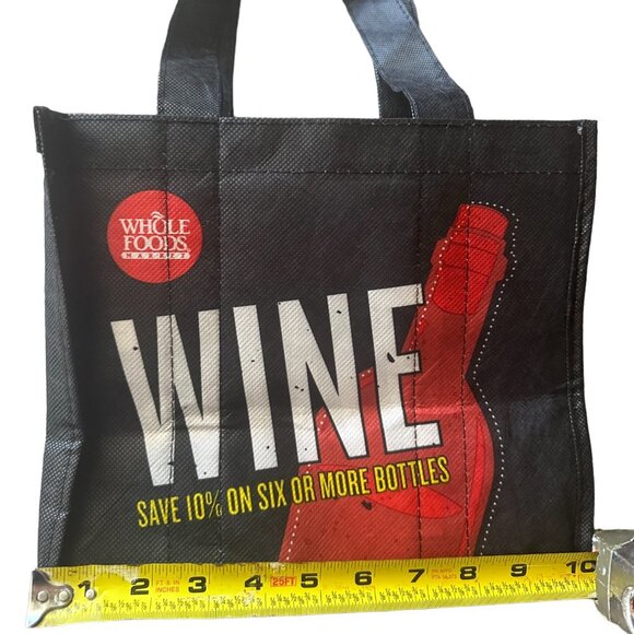 Reusable Whole Foods Wine Tote for 6 bottles - Picture 2 of 6